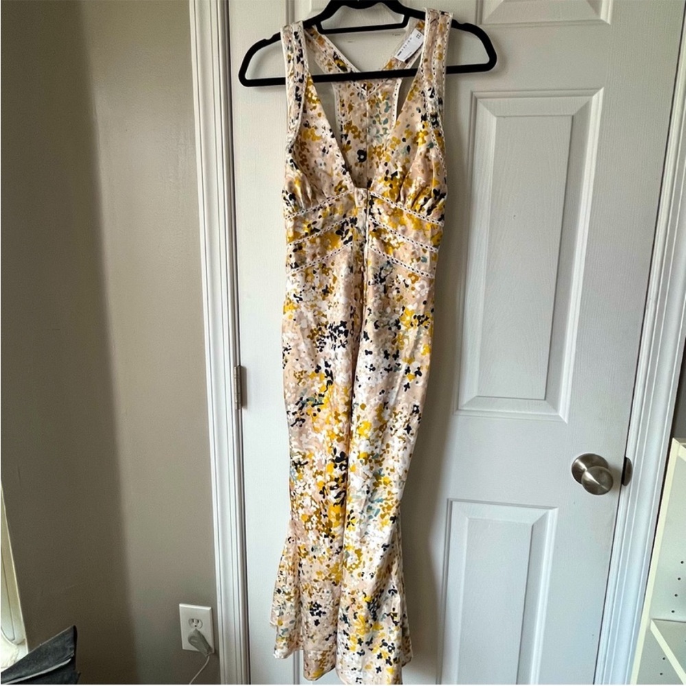 ASOS Design button through midi dress